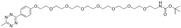 Methyltetrazine-PEG8-NH-Boc