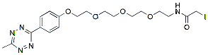 Methyltetrazine-PEG3-Iodoacetamido