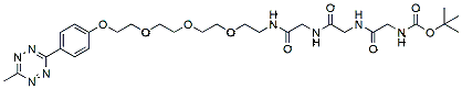 Boc-Gly-Gly-Gly-PEG-methyltetrazine