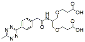 Methyltetrazine-amido-bis-(carboxyethoxymethyl)-methane | CAS 2698339-32-9