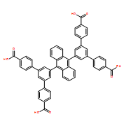 5′,5””-(anthracene-9,10-diyl)bis(([1,1′:3′,1”-terphenyl]-4,4”-dicarboxylic acid)) | CAS 913343-74-5