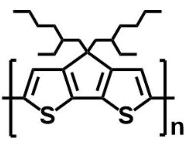 4H-​Cyclopenta[2,​1-​b:3,​4-​b’]​dithiophene, 4,​4-​bis(2-​ethylhexyl)​-​, homopolymer | CAS 1228684-77-2