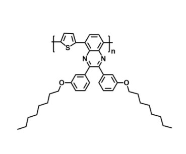 Poly[[2,3-bis(3-octyloxyphenyl)-5,8-quinoxalinediyl]-2,5-thiophenediyl] | CAS 565228-37-7