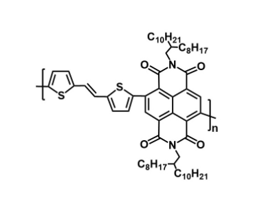 Benzo[lmn]​[3,​8]​phenanthroline-​1,​3,​6,​8(2H,​7H)​-​tetrone, 4,​9-​dibromo-​2,​7-​bis(2-​octyldodecyl)​-​, polymer with 1,​1′-​(1,​2-​ethenediyldi-​5,​2-​thiophenediyl)​bis[1,​1,​1-​trimethylstannane] | CAS 1178586-38-3