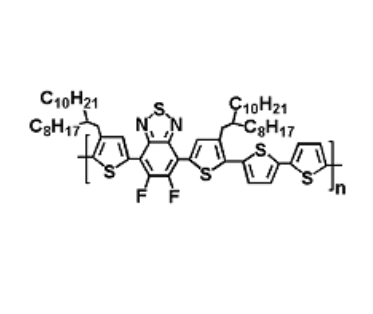 PffBT4T-2OD or Poly[(5,6-difluoro-2,1,3-benzothiadiazol-4,7-diyl)-alt-(3,3’’’-di(2-octyldodecyl)-2,2’,5’,2’’,5’’,2’’’-quaterthiophen-5,5’’’-diyl)] | CAS 1644164-62-4