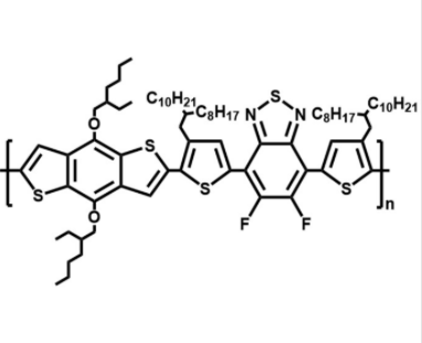 2,​1,​3-​Benzothiadiazole, 4,​7-​bis[5-​bromo-​4-​(2-​octyldodecyl)​-​2-​thienyl]​-​5,​6-​difluoro-​, polymer with 1,​1′-​[4,​8-​bis[(2-​ethylhexyl)​oxy]​benzo[1,​2-​b:4,​5-​b’]​dithiophene-​2,​6-​diyl]​bis[1,​1,​1-​trimethylstannane] | CAS 2307498-96-8