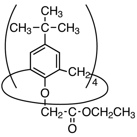 4-tert-Butylcalix[4]arene-O,O’,O”,O”’-tetraacetic Acid Tetraethyl Ester | CAS 97600-39-0