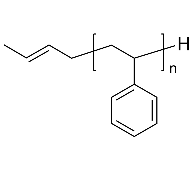 Poly(styrene), ω-butadiene-terminated, Mn 951,300