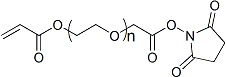 AC-PEG-SCM, Acrylate-PEG-Succinimidyl Carboxymethyl Ester, MW 20,000