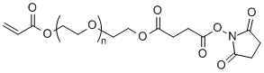 AC-PEG-SS, Acrylate-PEG-Succinimidyl Succinate Ester, MW 10,000