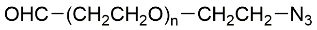 CHO-PEG-N3, Aldehyde-PEG-Azide, MW 20,000