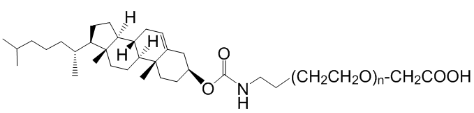 Cholesterol-PEG-Acid, CLS-PEG-COOH, MW 10,000