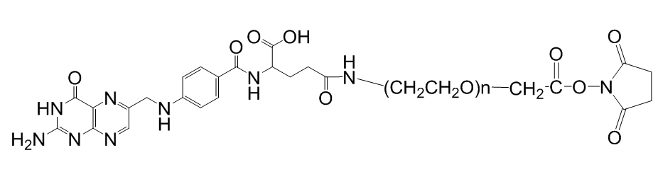 Folic Acid-PEG-NHS, Folate-PEG-NHS, MW 20,000