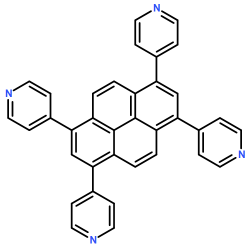 1,3,6,8-tetra(pyridin-4-yl)pyrene | CAS 1402429-80-4