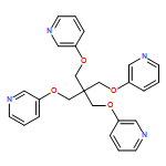 3,3′-[[2,2-bis[(3-pyridinyloxy)methyl]-1,3-propanediyl]bis(oxy)]bis-Pyridine | CAS 260353-00-2