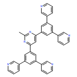 4,6-Bis(3,5-di-3-pyridylphenyl)-2-methylpyrimidine | CAS 925425-96-3