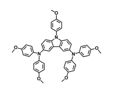 N3,N3,N6,N6,9-pentakis(4-methoxyphenyl)-9H-carbazole-3,6-diamine | CAS 1618091-47-6