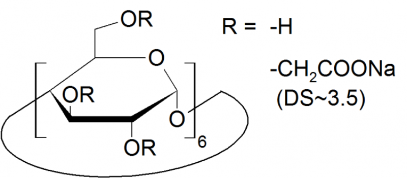 Carboxymethyl-alpha-cyclodextrin sodium salt