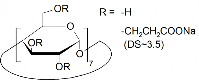 (2-Carboxyethyl)-beta-cyclodextrin sodium salt