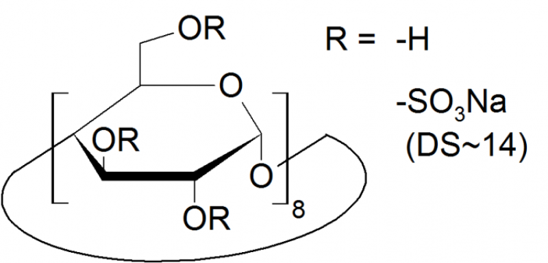 Gamma-cyclodextrin sulfate sodium salt