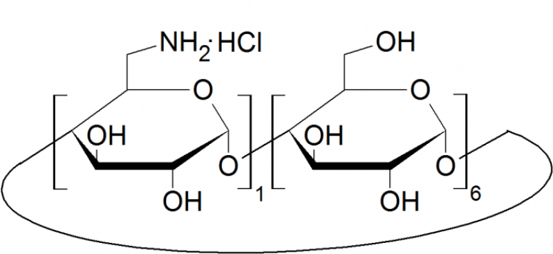 6-Monodeoxy-6-monoamino-beta-cyclodextrin hydrochloride | CAS 126927-47-7
