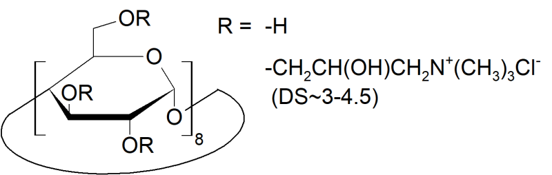 (2-Hydroxy-3-N,N,N-trimethylamino)propyl-gamma-cyclodextrin chloride