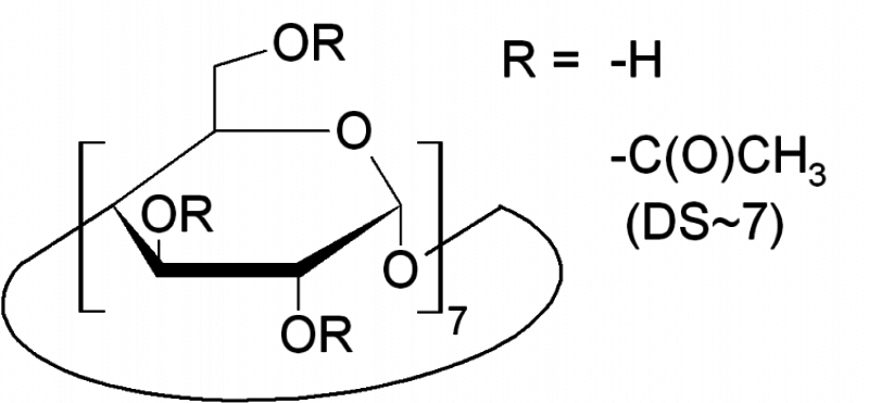 Acetyl-beta-cyclodextrin