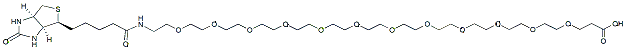Biotin-PEG12-Acid | CAS 1621423-14-0