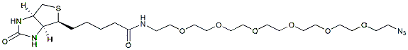 Biotin-PEG6-Azide | CAS 1085938-09-5