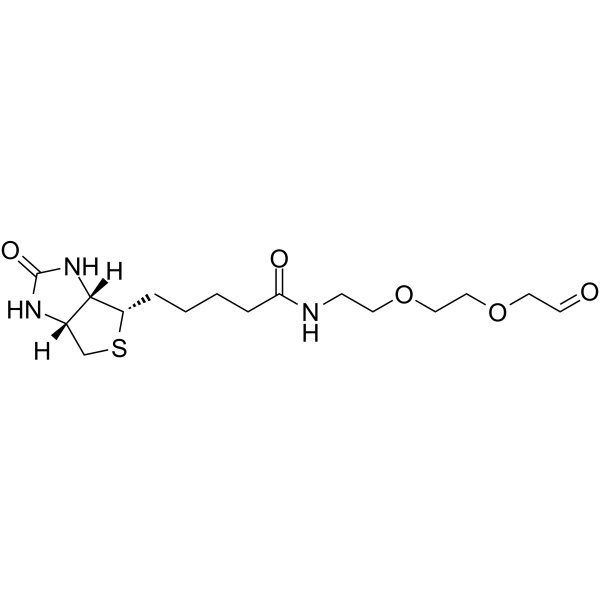 Biotin-PEG2-C1-aldehyde | CAS 2408505-11-1