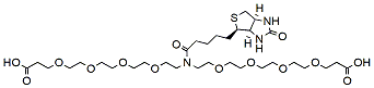 N-Biotin-N-bis(PEG4-acid) | CAS 1964503-35-2