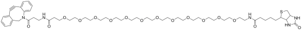 DBCO-NH-PEG12-Biotin | CAS 2621391-31-7