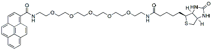 Pyrene-PEG5-biotin