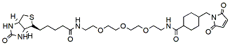 Mal-Cyclohexyl-PEG3-Biotin | CAS 2639395-45-0