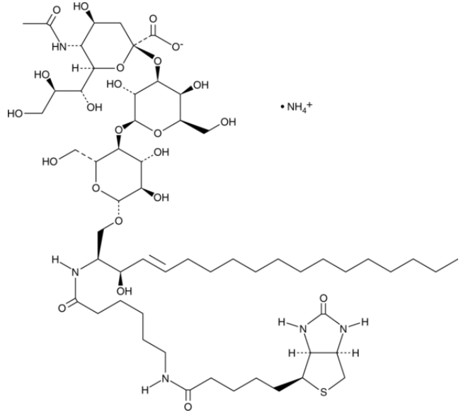 C6 Biotin Ganglioside GM3 (d18:1/6:0) (ammonium salt)