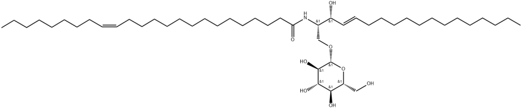 D-Glucosyl-β-1,1′-N-nervonoyl-D-erythro-sphingosine | CAS 887907-50-8