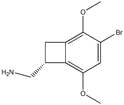(7R)-3-Bromo-2,5-dimethoxybicyclo[4.2.0]octa-1,3,5-triene-7-methanamine | CAS 912440-88-1