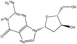 2′-Deoxyguanosine-15N5 | CAS 686353-29-7