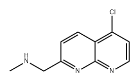 1-(5-Chloro-1,8-naphthyridin-2-yl)-N-methylmethanamine | CAS 2558589-10-7