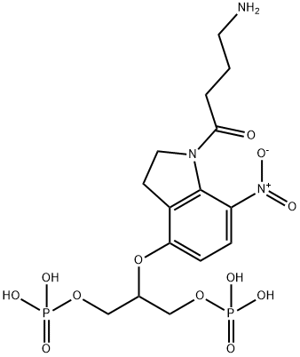 4-Amino-1-[2,3-dihydro-7-nitro-4-[2-(phosphonooxy)-1-[(phosphonooxy)methyl]ethoxy]-1H-indol-1-yl]-1-butanone | CAS 927866-58-8