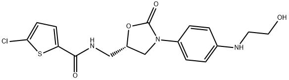 5-chloro-N-[[(5S)-3-[4-[(2-hydroxyethyl)amino]phenyl]-2-oxo-5-oxazolidinyl]​methyl]-2-thiophenecarboxamide | CAS 936232-22-3