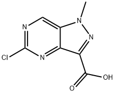 5-Chloro-1-methyl-1H-pyrazolo[4,3-d]pyrimidine-3-carboxylic Acid | CAS 1509620-74-9