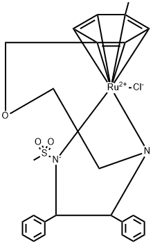 Chloro[N-[(1S,2S)-2-[(R)-[2-[[(1,2,3,4,5,6-η)-4-methylphenyl]methoxy]ethyl]amino-κN]-1,2-diphenylethyl]methanesulfonamidato-κN] Ruthenium | CAS 1361318-83-3
