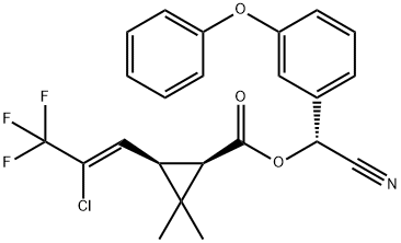(1R,3R)-3-[(1Z)-2-Chloro-3,3,3-trifluoro-1-propen-1-yl]-2,2-dimethylcyclopropanecarboxylic Acid (R)-Cyano(3-phenoxyphenyl)methyl Ester (Cyhalothrin Isomer) | CAS 76703-63-4