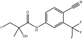 N-[4-Cyano-3-(trifluoromethyl)phenyl]-2-hydroxy-3-iodo-2-methylpropanamide | CAS 216665-25-7