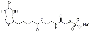 N-(2-Aminoethyl)-N’-(2-Sulfothioacetamid)biotinamide, Sodium Salt | CAS 1330264-29-3