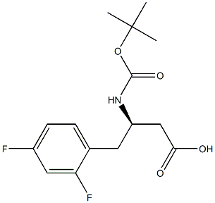 (R)-3-((tert-butoxycarbonyl)amino)-4-(2,4-difluorophenyl)butanoic acid | CAS 851307-12-5