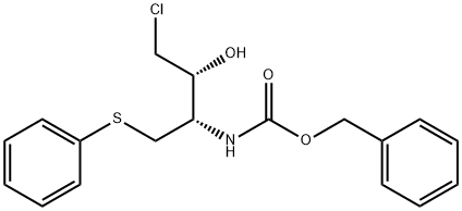 (2R,3S)-1-Chloro-2-hydroxy-3-[(benzyloxycarbonyl)amino]-4-(phenylthio)butane | CAS 220365-46-8