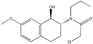 (1R-trans)-2-Chloro-N-propyl-N-(1,2,3,4-tetrahydro-1-hydroxy-7-methoxy-2-naphthalenyl)-acetamide | CAS 110936-07-7