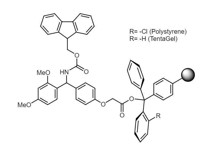 Low Crosslinked Polystyrene-PEG TOPPA, 90 µm, Capacity 0.18-0.25 mmol/g